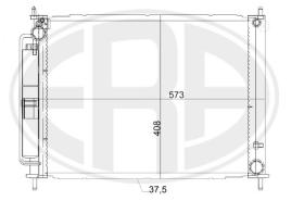 Era 667149 - CONDENSADOR A/A RENAULT CLIO/ MODUS