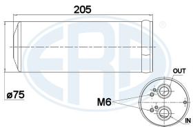 Era 668000 - FILTRO DESHIDRATADOR VAG