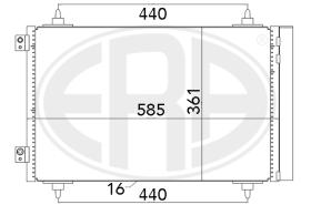 Era 667016 - CONDENSADOR A/A PSA