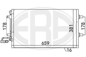 Era 667027 - CONDENSADOR A/A VOLVO