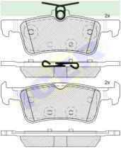 Icer Brakes 182174200 - JGO.PASTILLAS FRENO FORD FIESTA