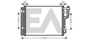 Electroauto 30Y0028 - CONDENSADOR HYIUNDAI I30