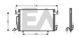 Electroauto 30C0035 - CONDENSADOR CITROEN BERLINGO PARTNER