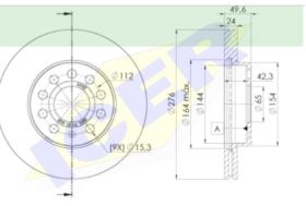 Icer Brakes 78BD60952 - JUEGO DISCOS DE FRENO