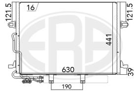 Era 667033 - CONDENSADOR, AIRE ACONDICIONADO