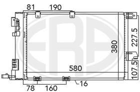 Era 667043 - CONDENSADOR, AIRE ACONDICIONADO