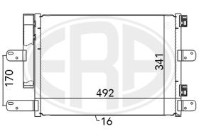 Era 667120 - CONDENSADOR, AIRE ACONDICIONADO