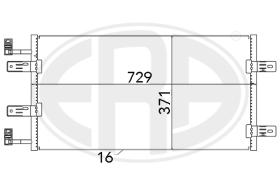 Era 667137 - CONDENSADOR A/A NISSAN/OPEL/ RENAULT