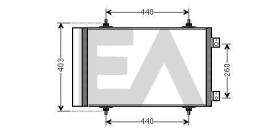 Electroauto 30C10025 - CONDENSADOR A/A PSA/FIAT/LANCIA