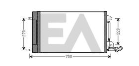 Electroauto 30C67002 - CONDENSADOR A/A VAG