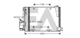 Electroauto 30C54037 - CONDENSADOR A/A OPEL/CHEVROLET