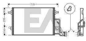 Electroauto 30C77019 - CONDENSADOR A/A VAG