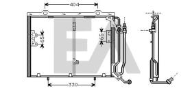 Electroauto 30C50033 - CONDENSADOR MERCEDES