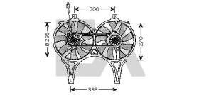 Electroauto 33V50011 - VENTILADOR PARA APLICACION ORIGINAL MERCEDES