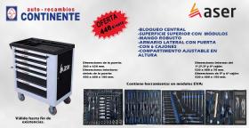 Marca Productos Propios 53471 - CARRO HERRAMIENTAS 6 CAJONES