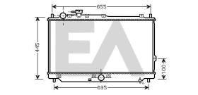 Electroauto 31R36035 - RADIADOR P/APLICACION ORIGINAL KIA