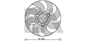 Electroauto 33V02011 - VENTILADOR P/APLICACION ORIGIN.AUDI