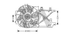 Electroauto 33V54016 - VENTILADOR P/APLICACION ORIGIN.OPEL