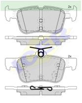 Icer Brakes 182198200 - PASTILLA FRENO TRASERA FORD 2018->